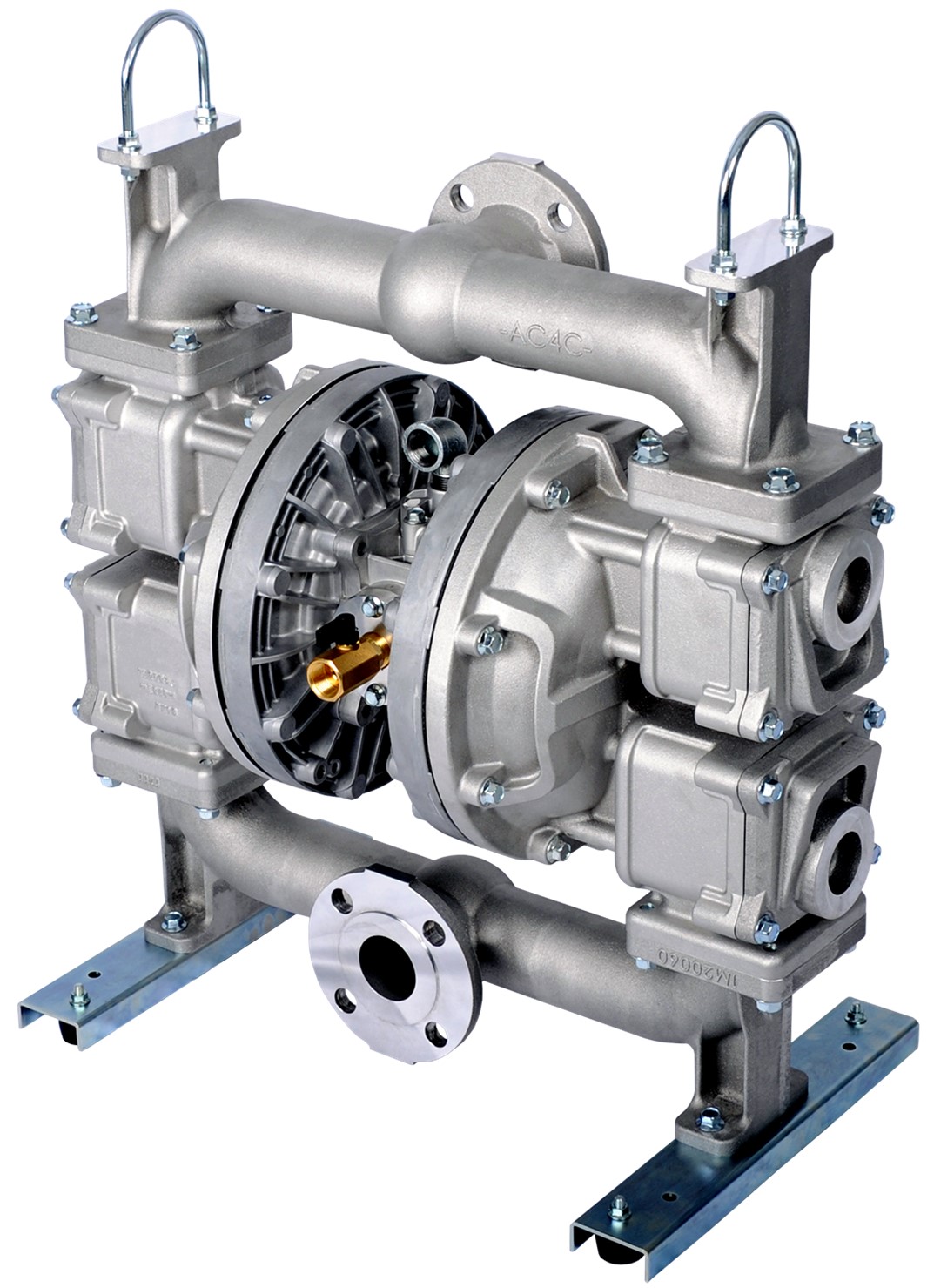 Flap Valve Air Diaphragm Pump for Large Solids | YTS Japan