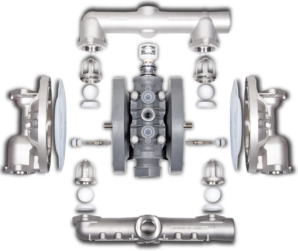 Mottainai Concept in Modular Design Diaphragm Pump | YTS Japan