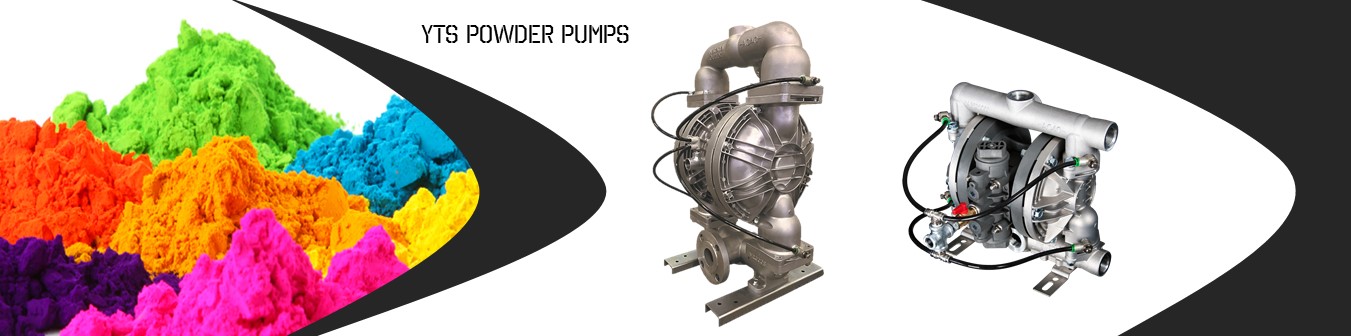 YTS Powder Double Diaphragm Pumps 3/4" to 3"