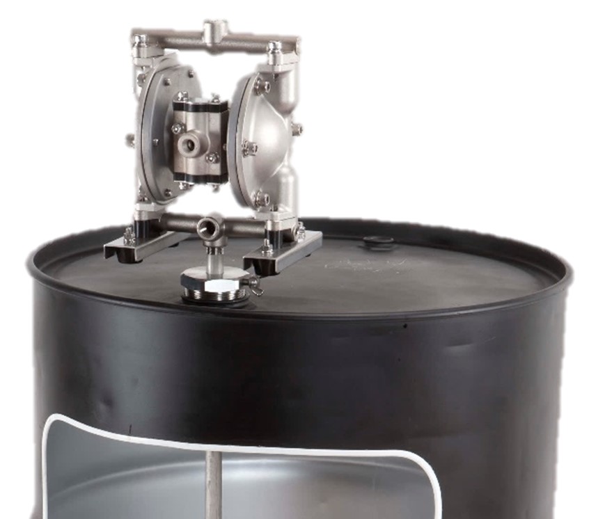 YTS Stainless Steel Sanitary Drum Pump. FDA compliant.