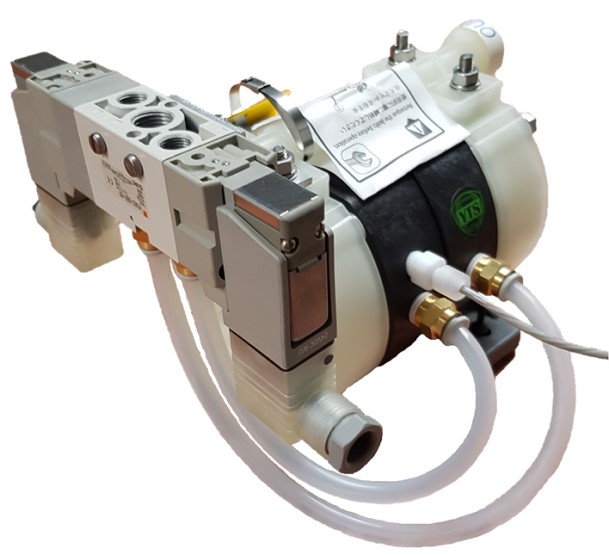 1/4" YTS Glass Reinforced Polypropylene Diaphragm Pump D050. Electronically Solenoid Controlled