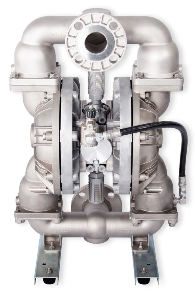 High Pressure Double Diaphragm Pump. YTS Metallic Heavy Duty.