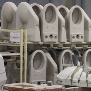 YTS diaphragm pumps dedicated to ceramic industry