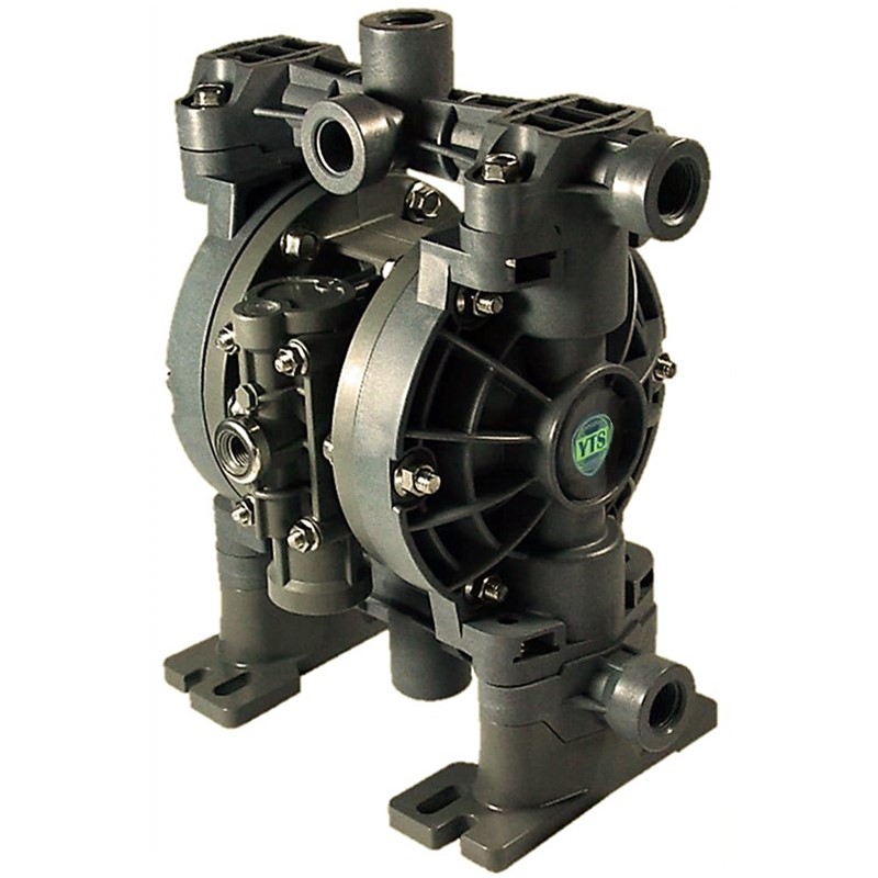 1/2" YTS Pure Polypropylene, PVDF, PTFE, ATEX Diaphragm Pumps D152. Options –Drum Pump, Split Manifold, Solenoid Controlled