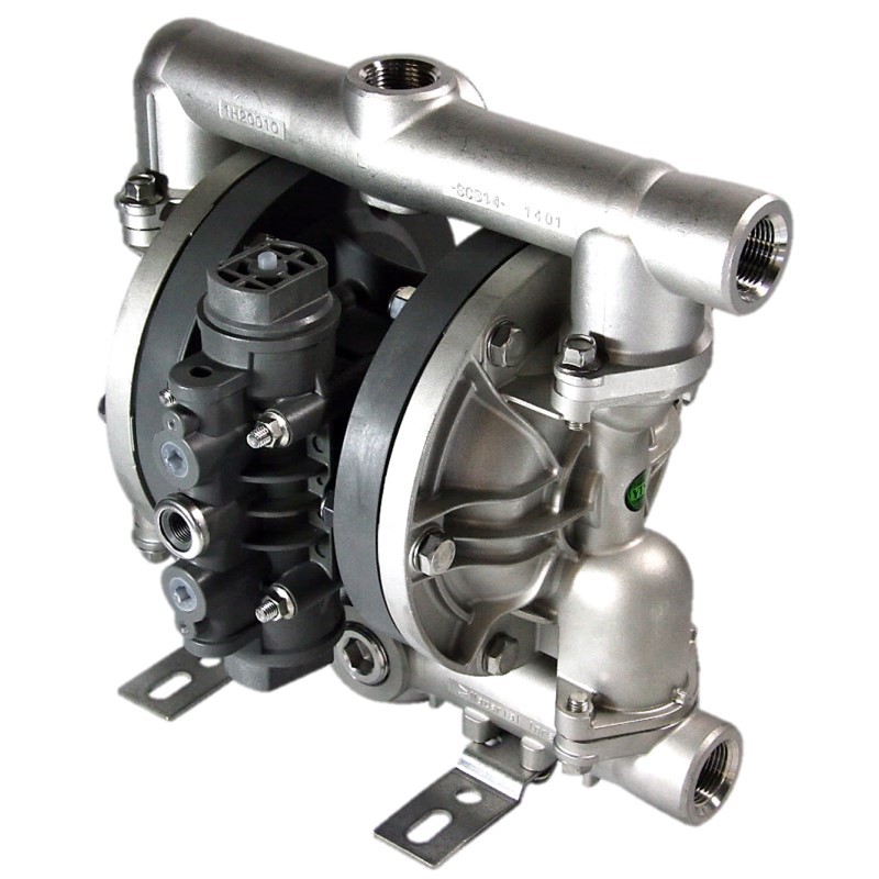 1 inch metallic air diaphragm pump. Aluminium, Stainless Steel, Cast Iron. Yamada Technical Service. YTS